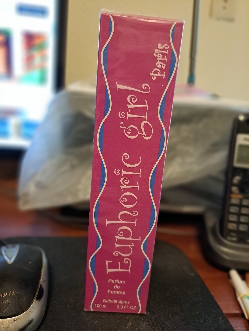 New Sealed Box Euphoric Girl SB Sara Blue Perfum 3.3 FL OZ